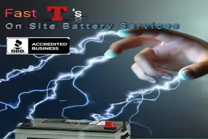 Fast T's Mobile Automotive Battery Services of Clive, Iowa.